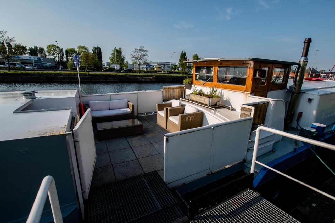 Готель Houseboat Jana - With Sauna And Terrace Брюгге Екстер'єр фото