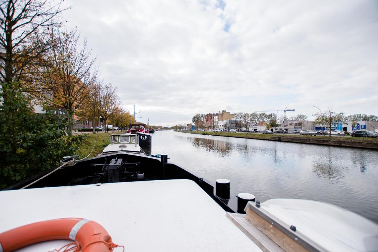 Готель Houseboat Jana - With Sauna And Terrace Брюгге Екстер'єр фото